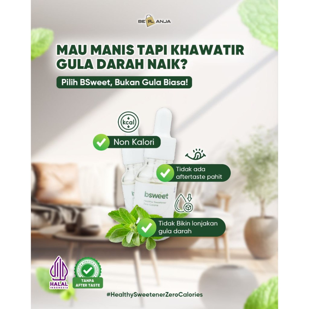 

B erl BSweet Healthy Sweetener Zero Calories