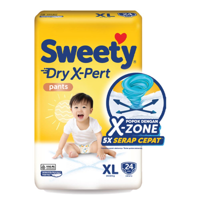 pampers sweety bronze pants xl24