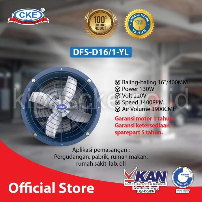 CKE Fan Official - CKE Drum Fan DFS-D16 1 16 Inch Drum Fan Blower