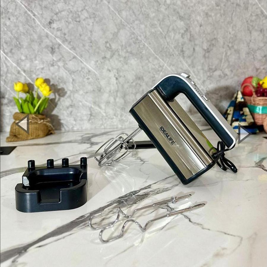 IDEALIFE Professional Hand Mixer Tangan Idealife IL221B - Multi Speed IL 221B