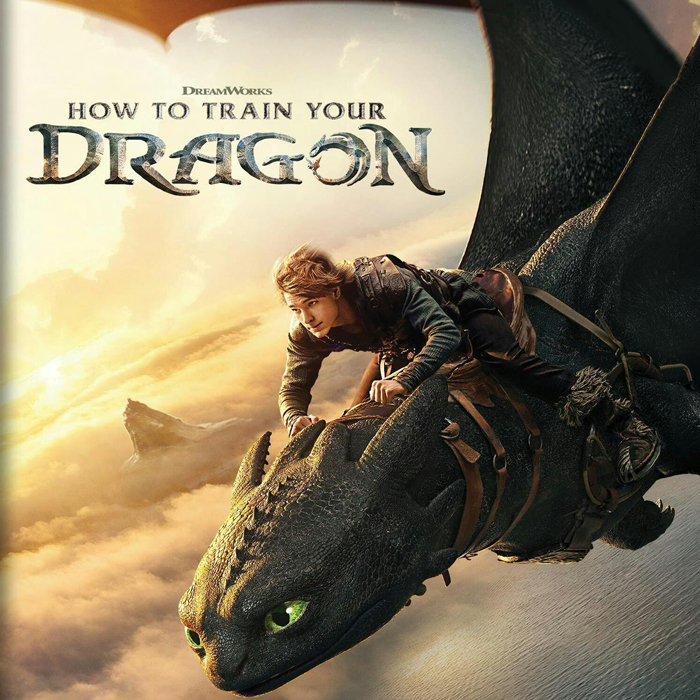 kaset DVD film barat How To Train Your Dragon (2025)