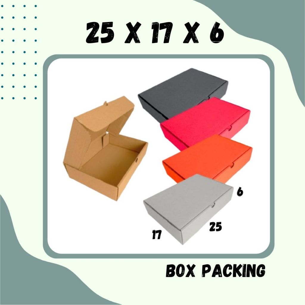

Box 25x17x6 LD Kardus 25x17x6 LD Dus Hampers 25x17x6 LD Packing Baju Dus Handuk Sahabat UMKM