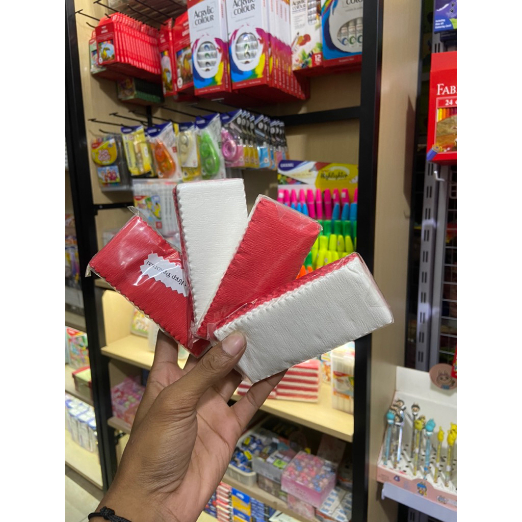 

Kertas Krep Merah Putih-Dekorasi 17 Agustus