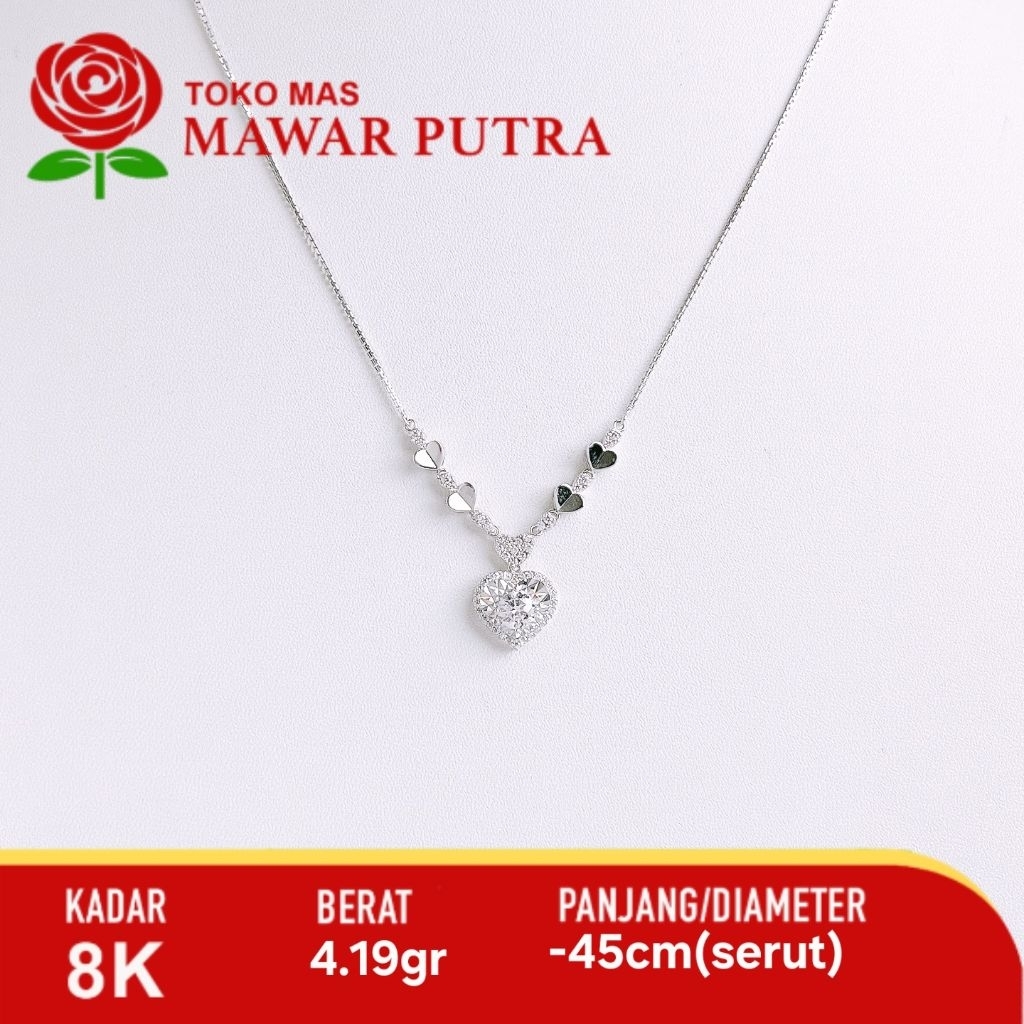 KALUNG JEWELIA WHITE GOLD8K LOTUS