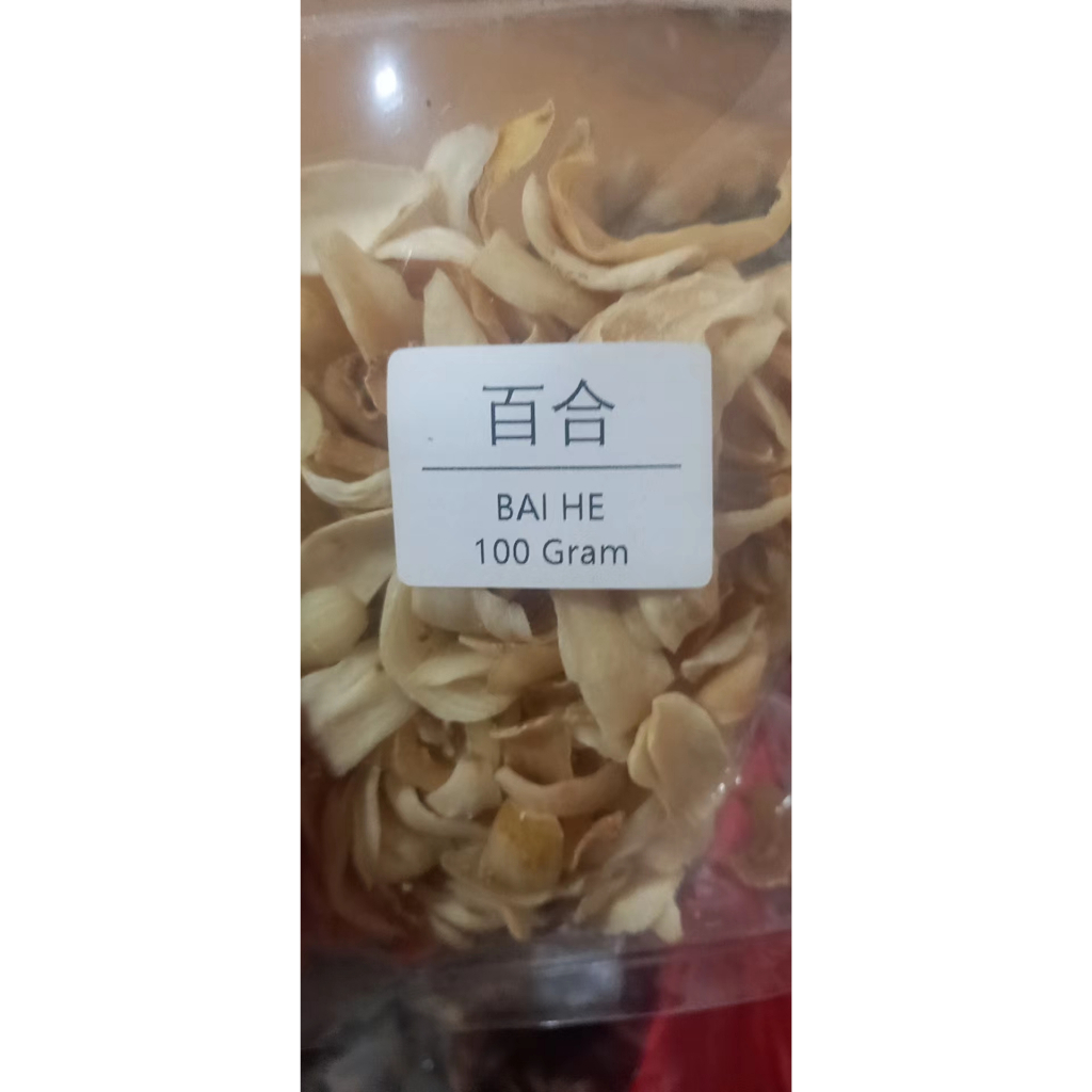

Baihe 100 gram yang segar
