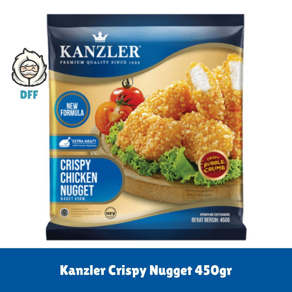 

Kanzler Crispy Chicken Nugget 450gr