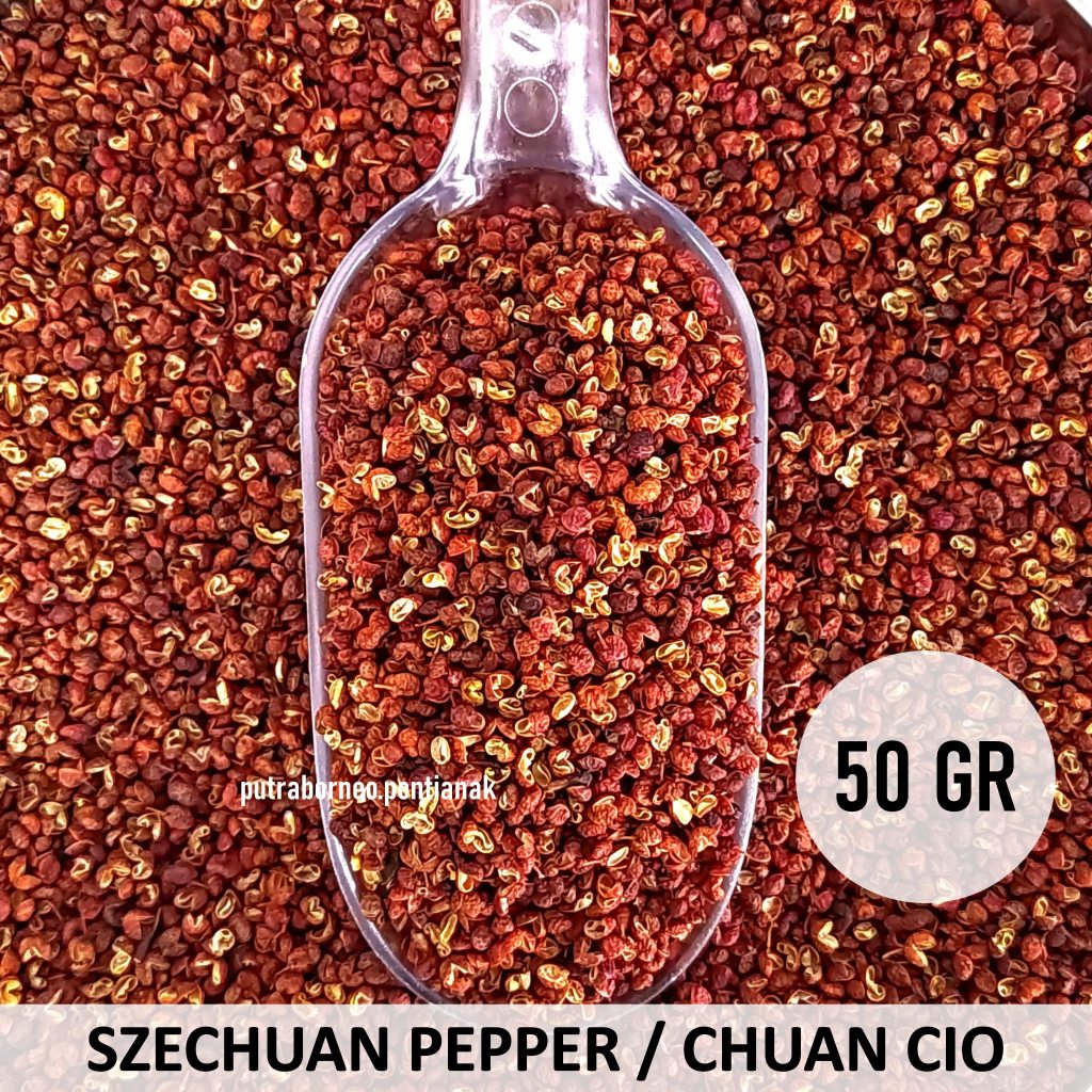 

Biji Sichuan 50 gr / Szechuan Pepper / Bumbu Mala Xiang Guo / Chuancio