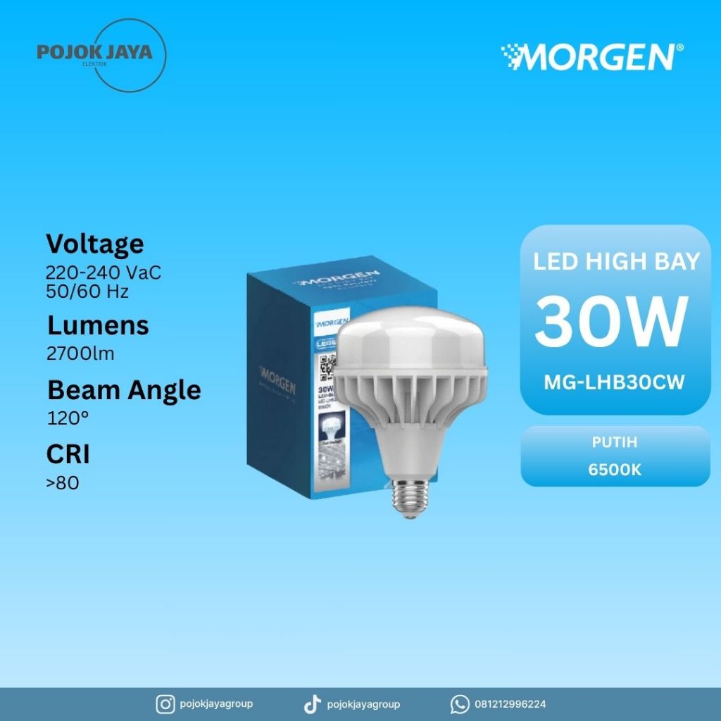 Morgen LED HIGH BAY 30/50W