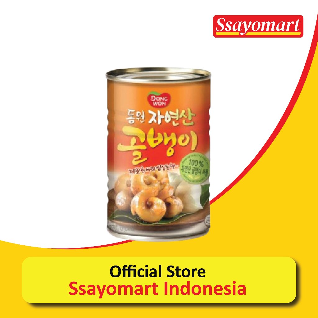 

Dongwon Bai Top Shell 400g - Kerang Bumbu Golbengi Made In Korea