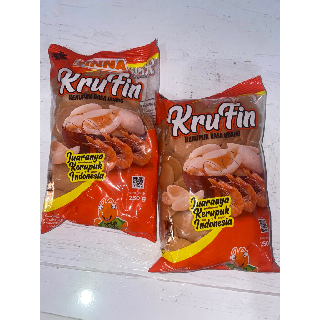

Krufin Kerupuk Udang Finna kerupuk udang 250g