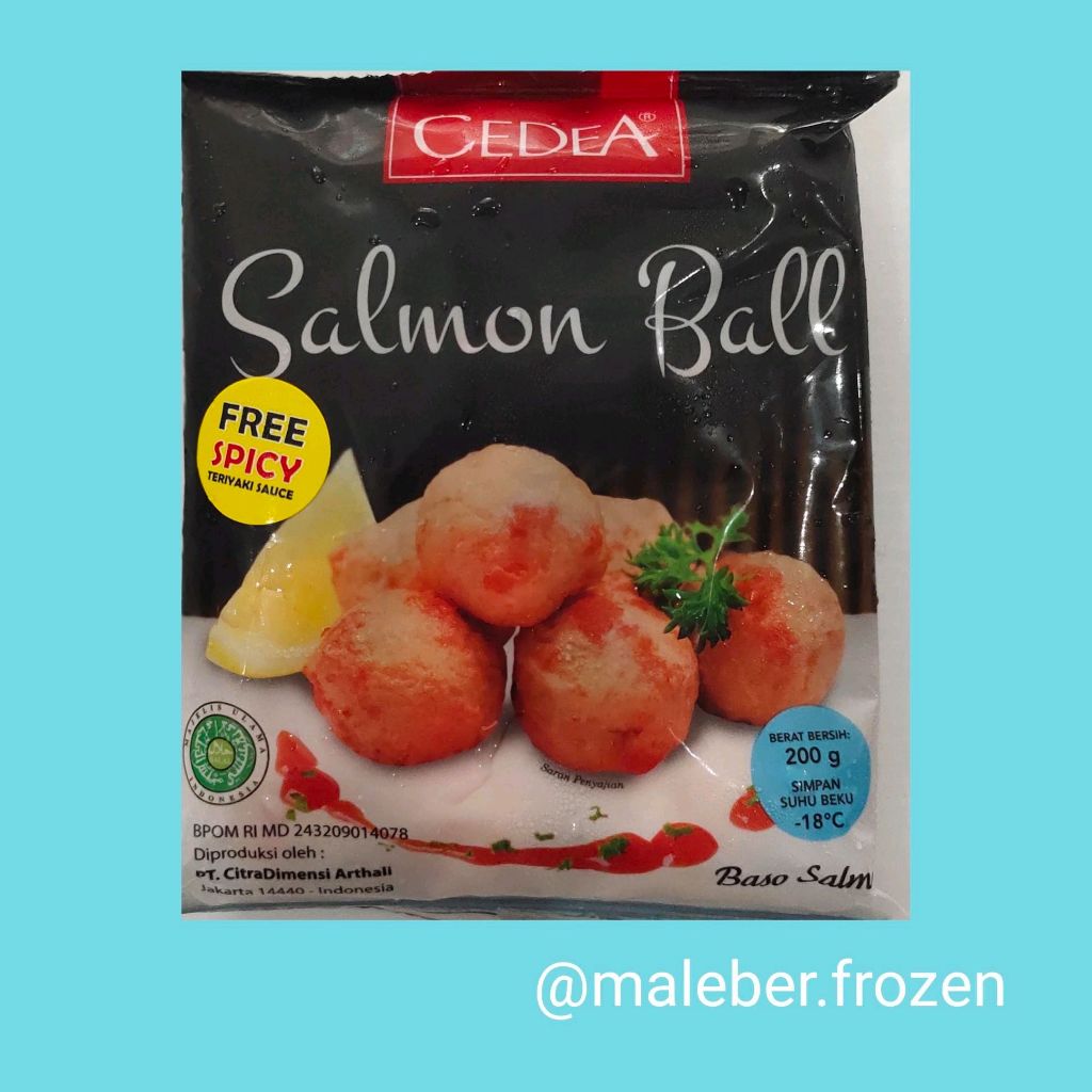 

cedea salmon ball 200gr