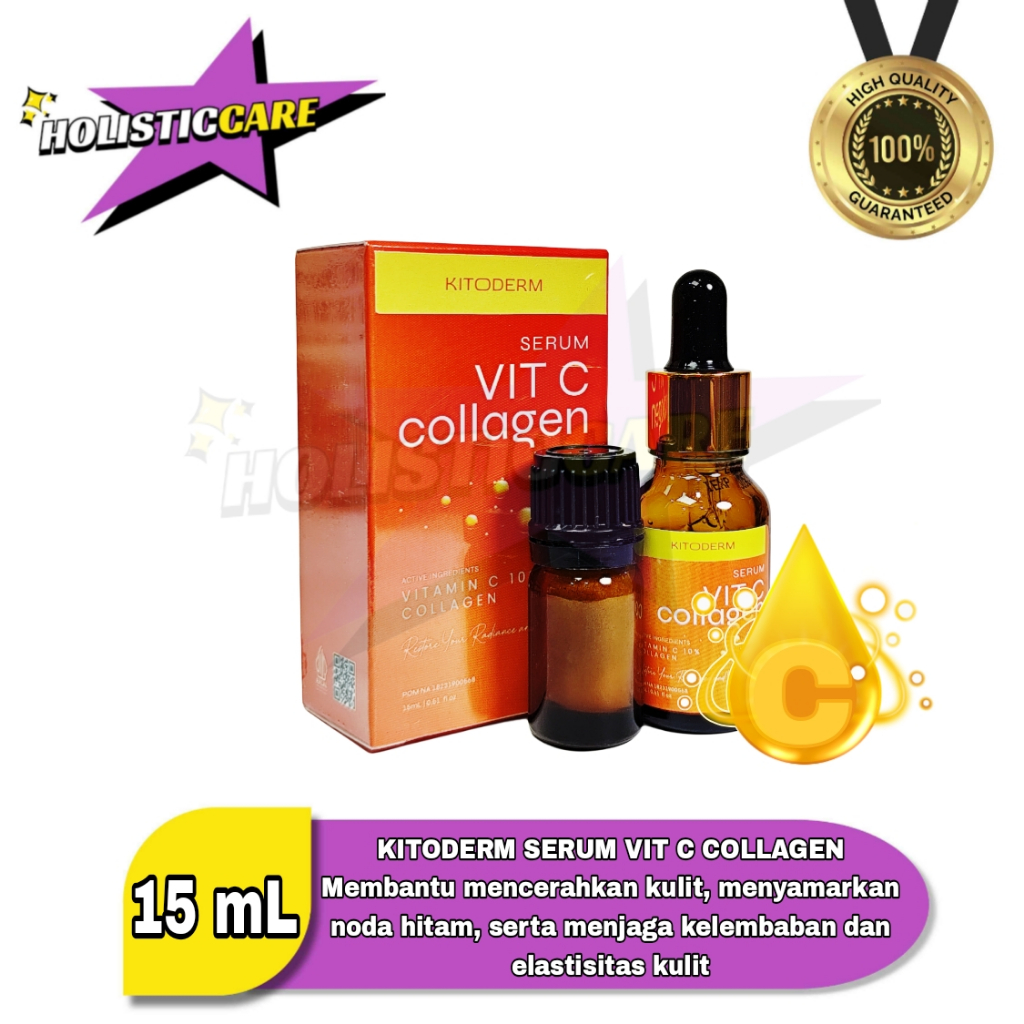 Kitoderm SERUM Vit C Collagen 15ml Original / Serum Kitoderm