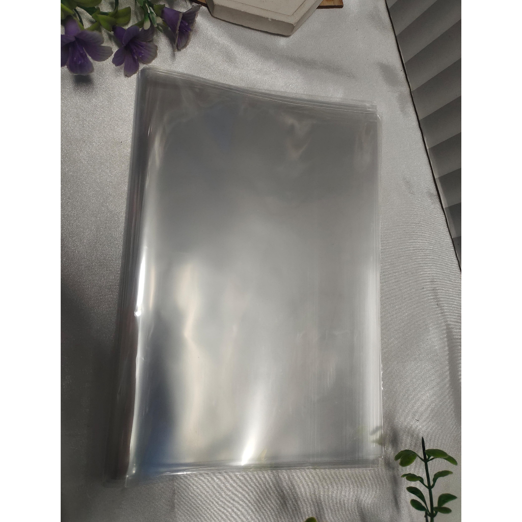 PLASTIK KACA OPP UKURAN LEBAR 3 - 9 / 100GRAM PLASTIK BENING TANPA LEM / PLASTIK SOUVENIR / PLASTIK 