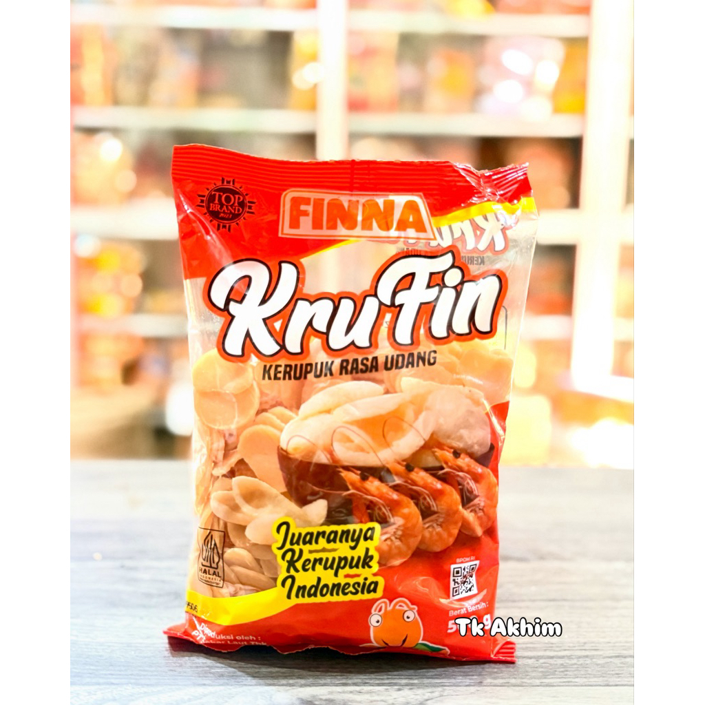 

Kerupuk Udang Finna KruFin 500g