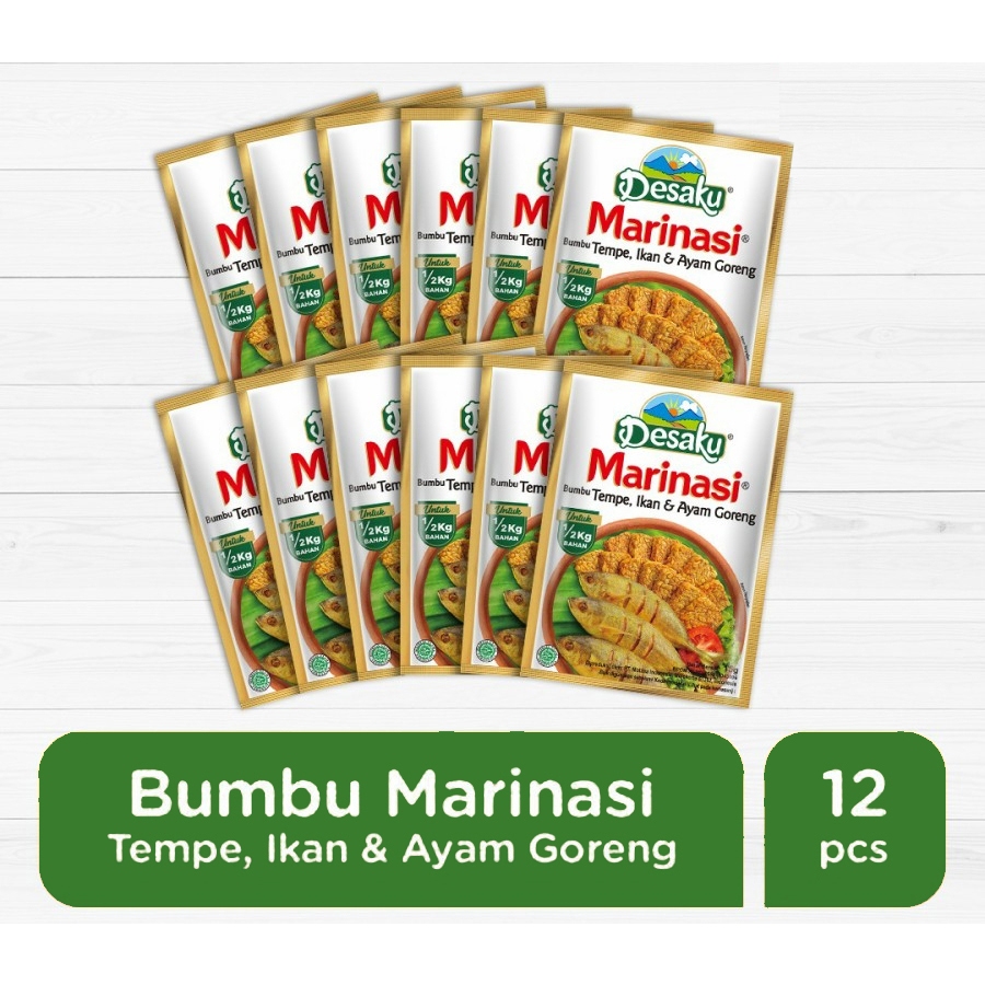 

Desaku Marinasi Bumbu Tempe,Ikan & Ayam Goreng 1 Renceng