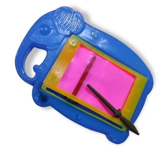 Mainan Papan Tulis Gajah Mini+kaca pembesar