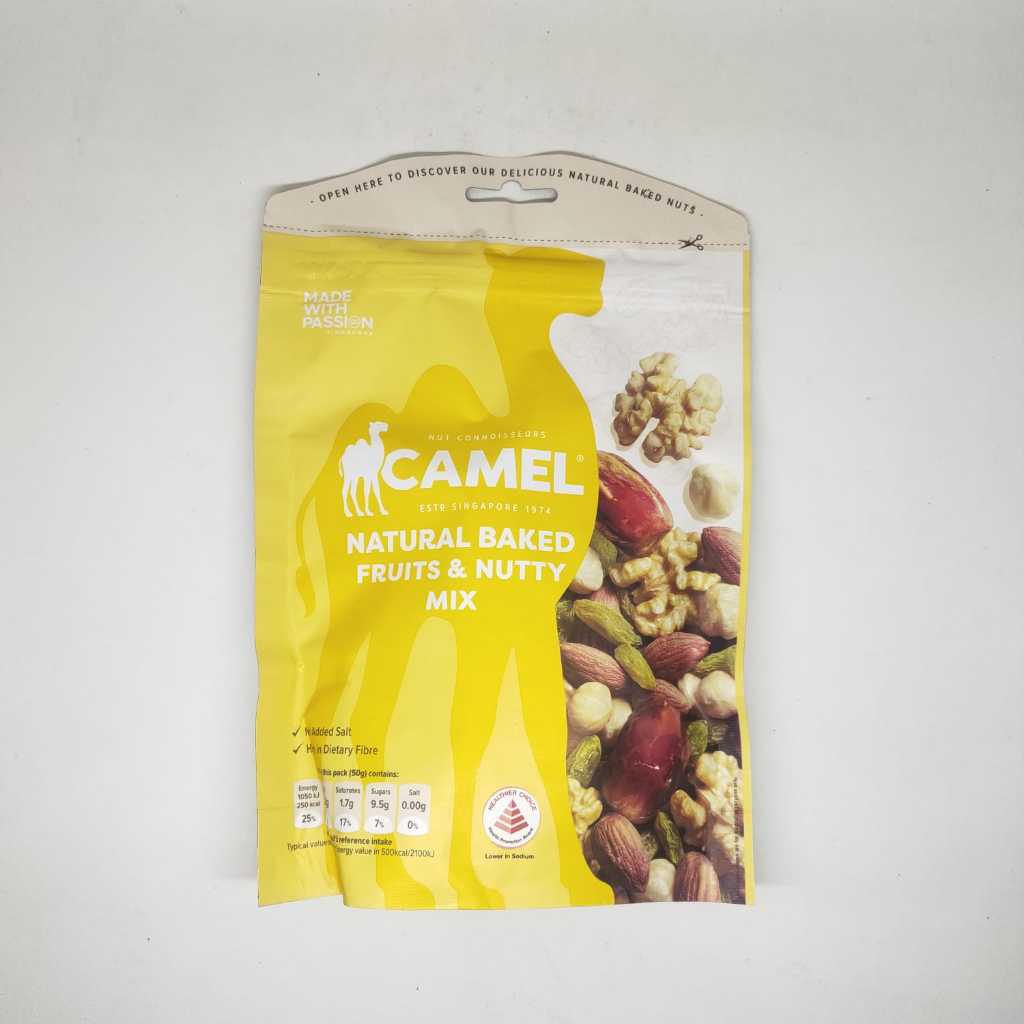 

CAMEL NATURAL FRUITS AND NUTTY 150G