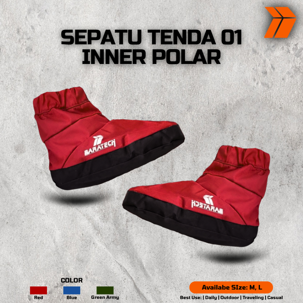 Baratech sepatu tenda 01 hangat ( Store Buaran )