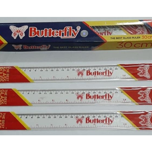 

Penggaris Butterfly 30 cm