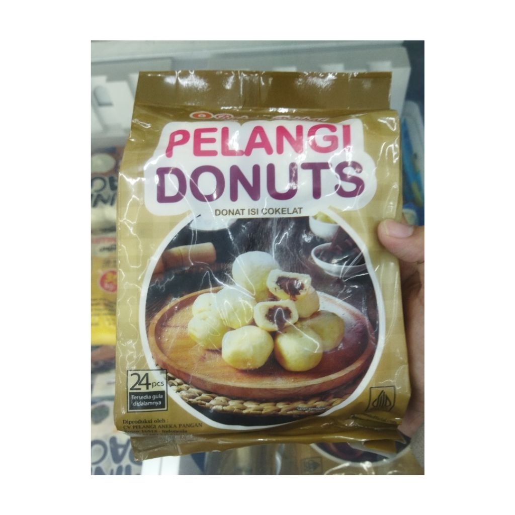 

PELANGI DONUTS RASA COKELAT ISI 24 PCS EXP JANUARI 2026