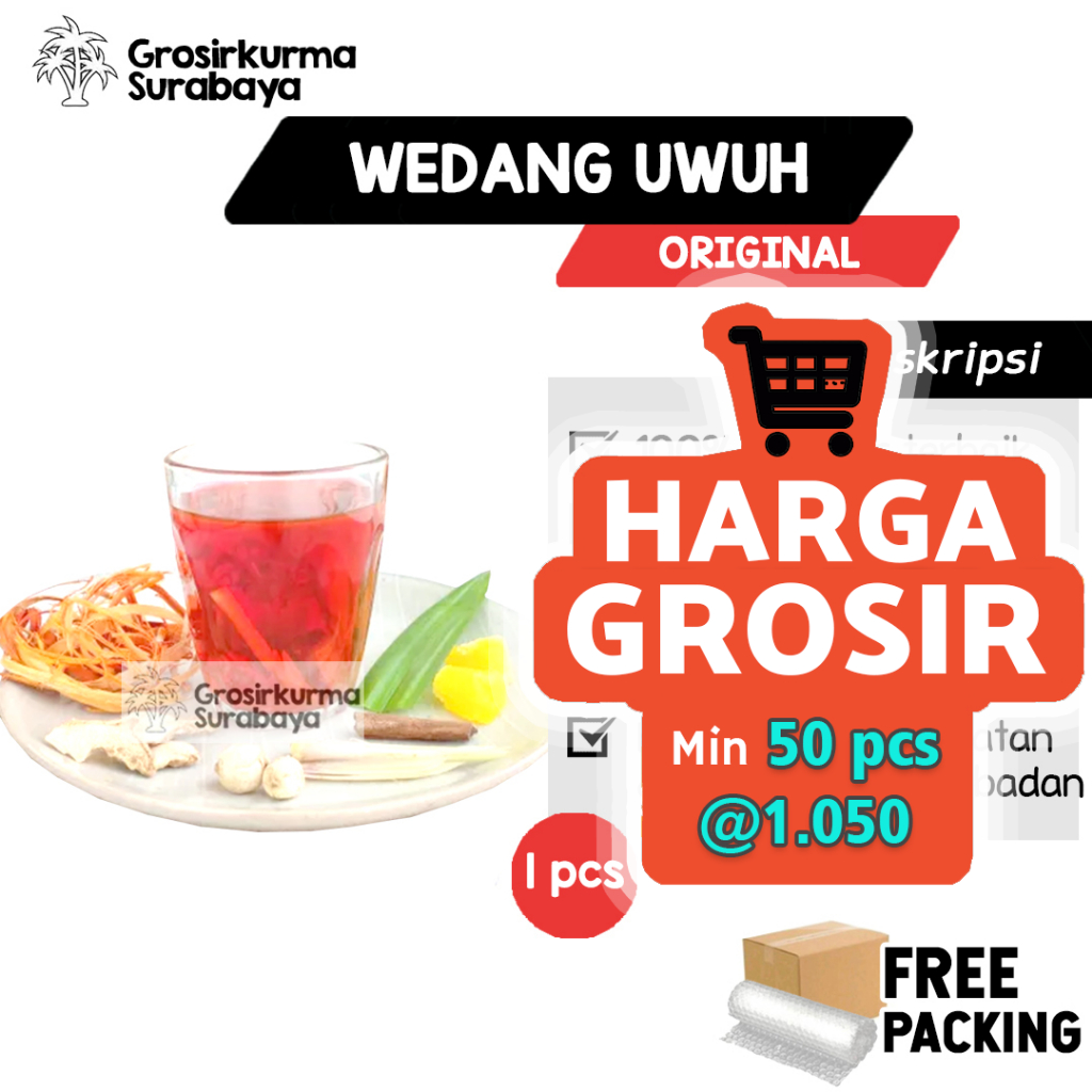

HARGA GROSIR Min. 50pcs ASLI Wedang Uwuh Lengkap Khas Jogja Teh Resep Nusantara