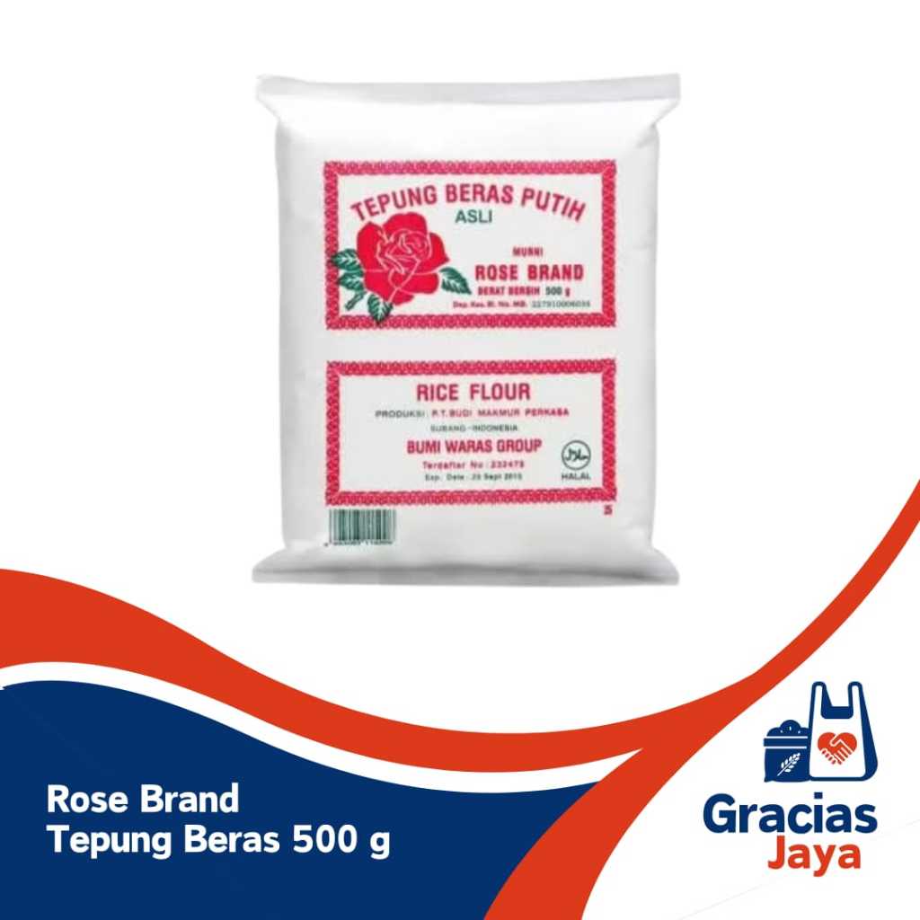 

Rose Brand-- Tepung Beras 500gram