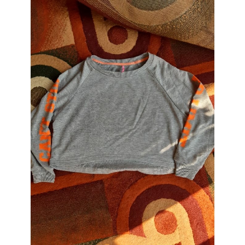sweater crop preloved colorbox