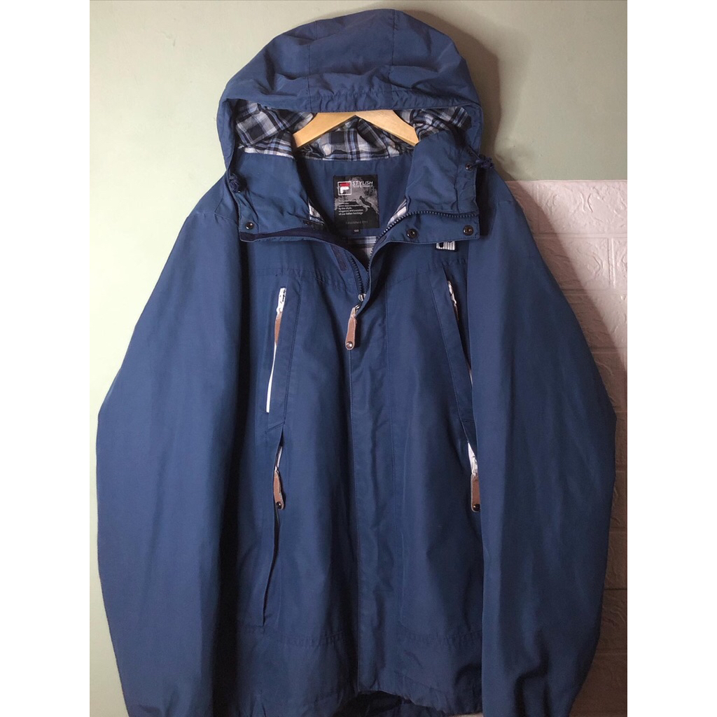 Jaket Outdoor Fila Fullziper Windbraker