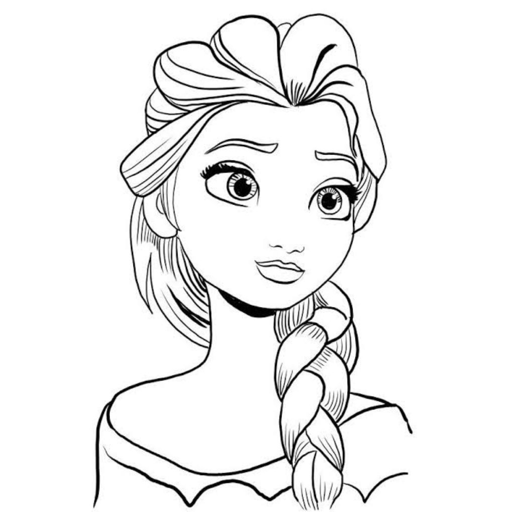 

20 Lembar Gambar Mewarnai Tema Princess Ukuran A4