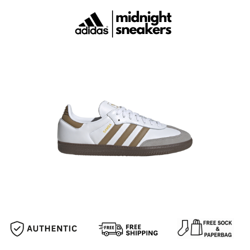 Sneakers Adidas Samba OG White Green Original