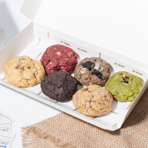 

SOFT COOKIES REGULAR PAKET (Coklat Filling, Gift/Hadiah, Graduation, Birthday, Souvenir) ✨ISI 6 PCS✨