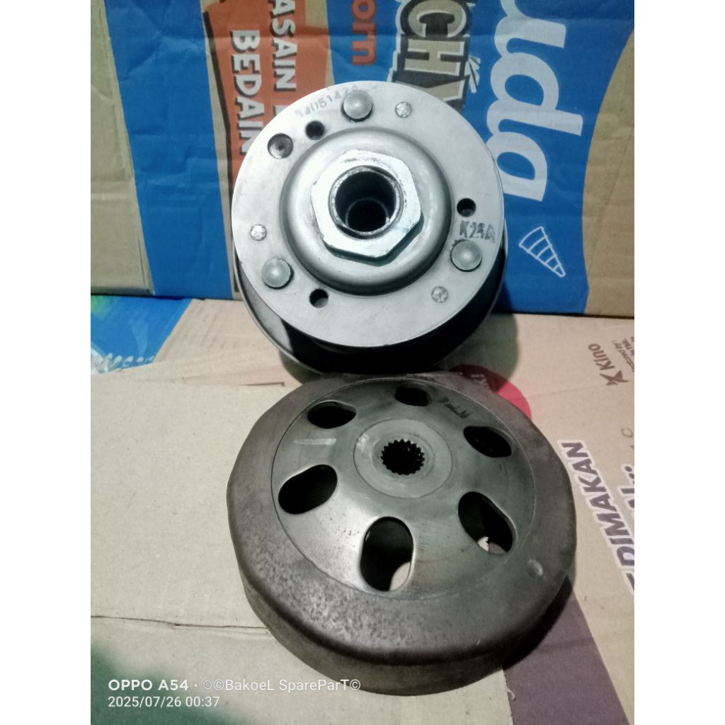 PULLY BELAKANG BEAT FI STATER KASAR K25 ORIGINAL COPOTAN