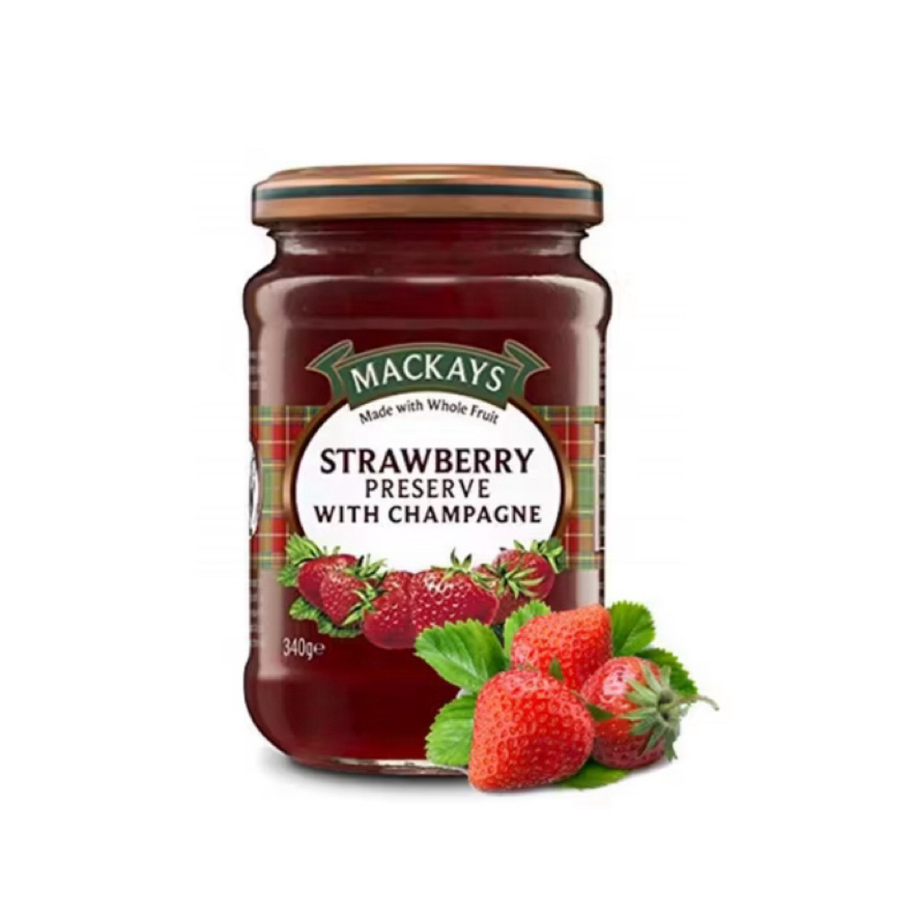 

Mackays Selai Strawberry dengan Champagne 340g – Rasa Premium Kelas Dunia