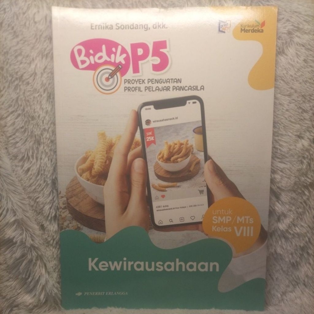 bidik p5 kelas 2 smp kewirausahaan