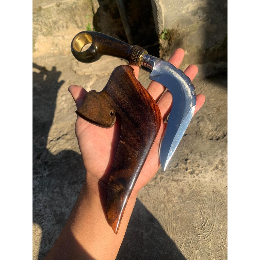 KARAMBIT SILAT MINANG ASLI BAJA/ PISAU TAJAM