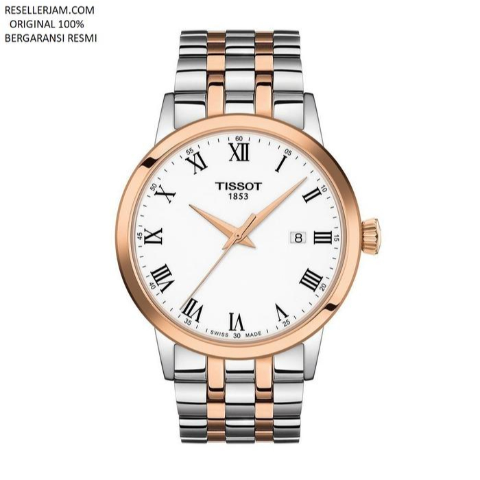 Jam Tangan Tissot T129.410.22.013.00 Classic Dream Quartz Original Garansi Resmi