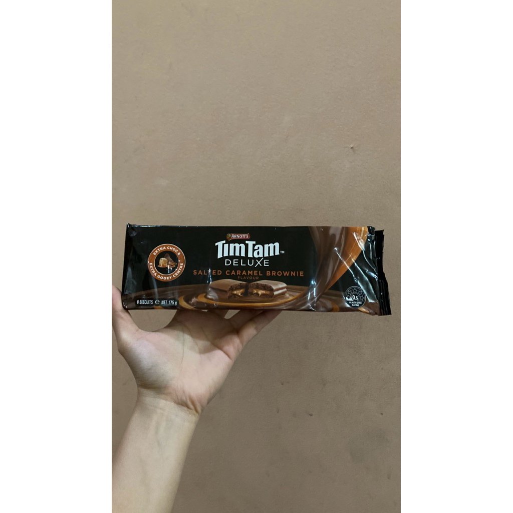 

TIM TAM DELUXE SALTED CARAMEL BROWNIE 175 GR