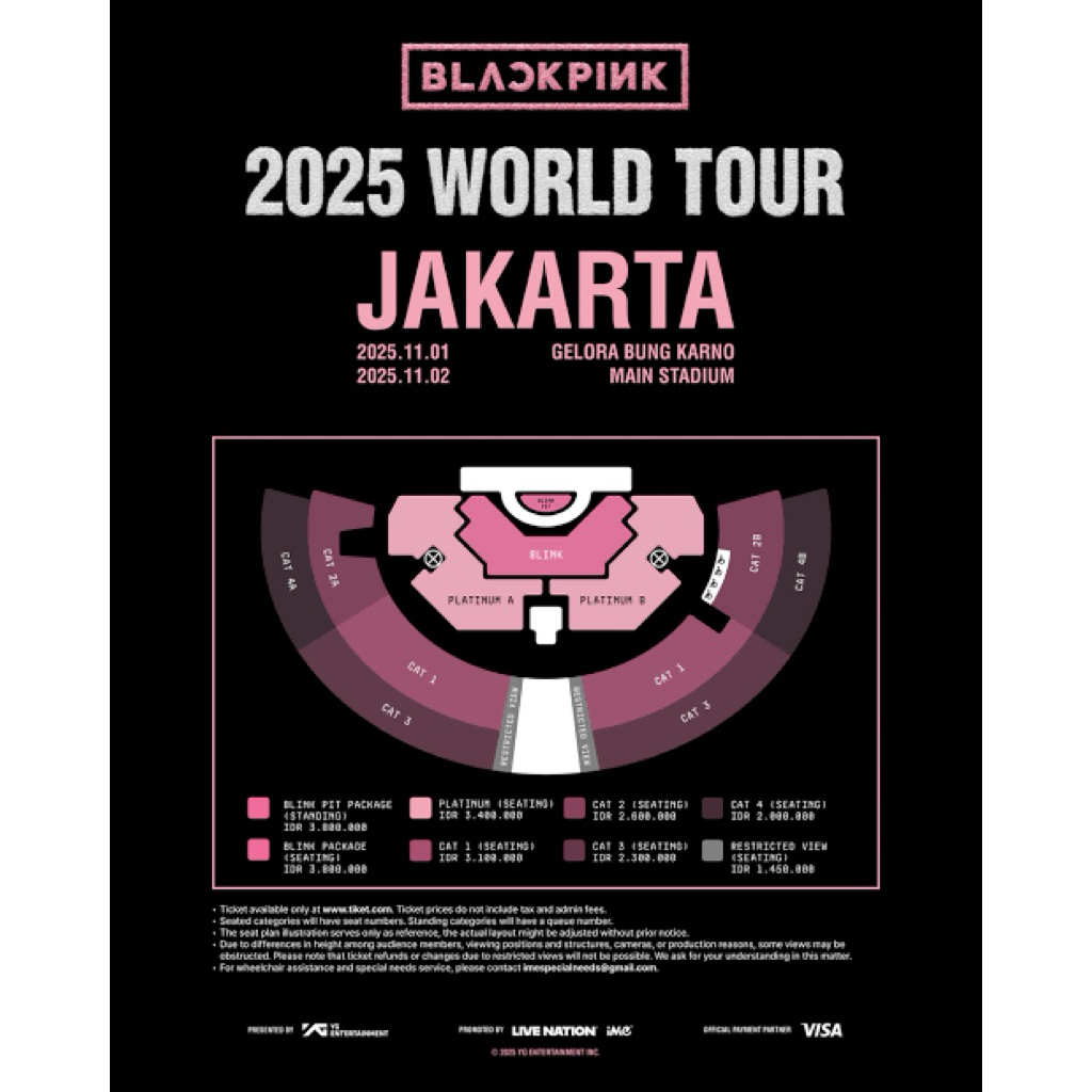 Tiket Blackpink PLATINUM Day 2