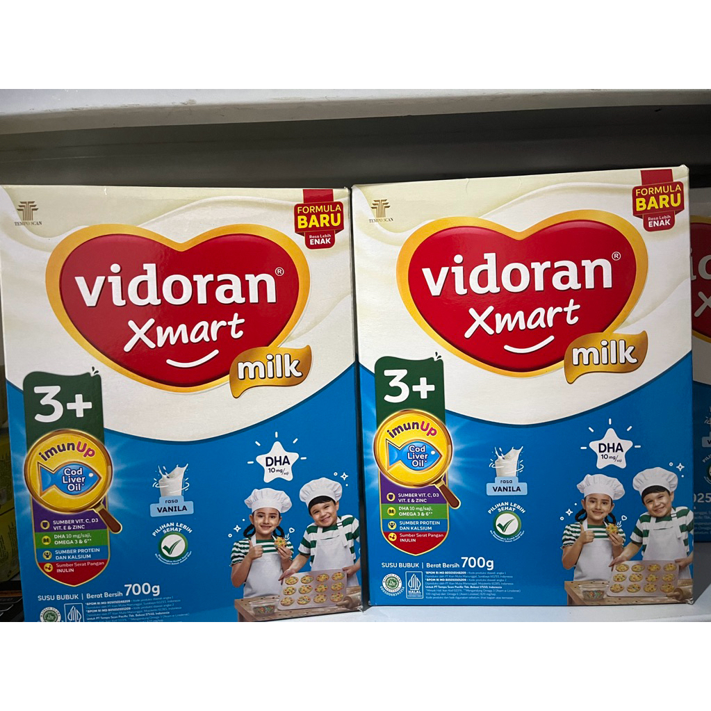 

PROMO!! 2pcs X 700gr VIDORANT Xmart 3+ Vanilla