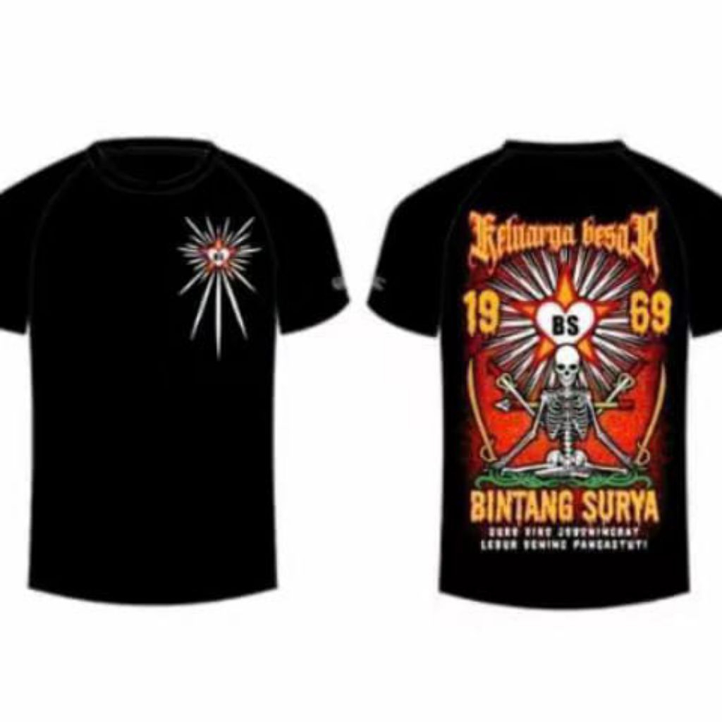 KAOS KELUARGA BESAR BINTANG SURYA 1969//PERGURUAN BINTANG SURYA BINGKAI