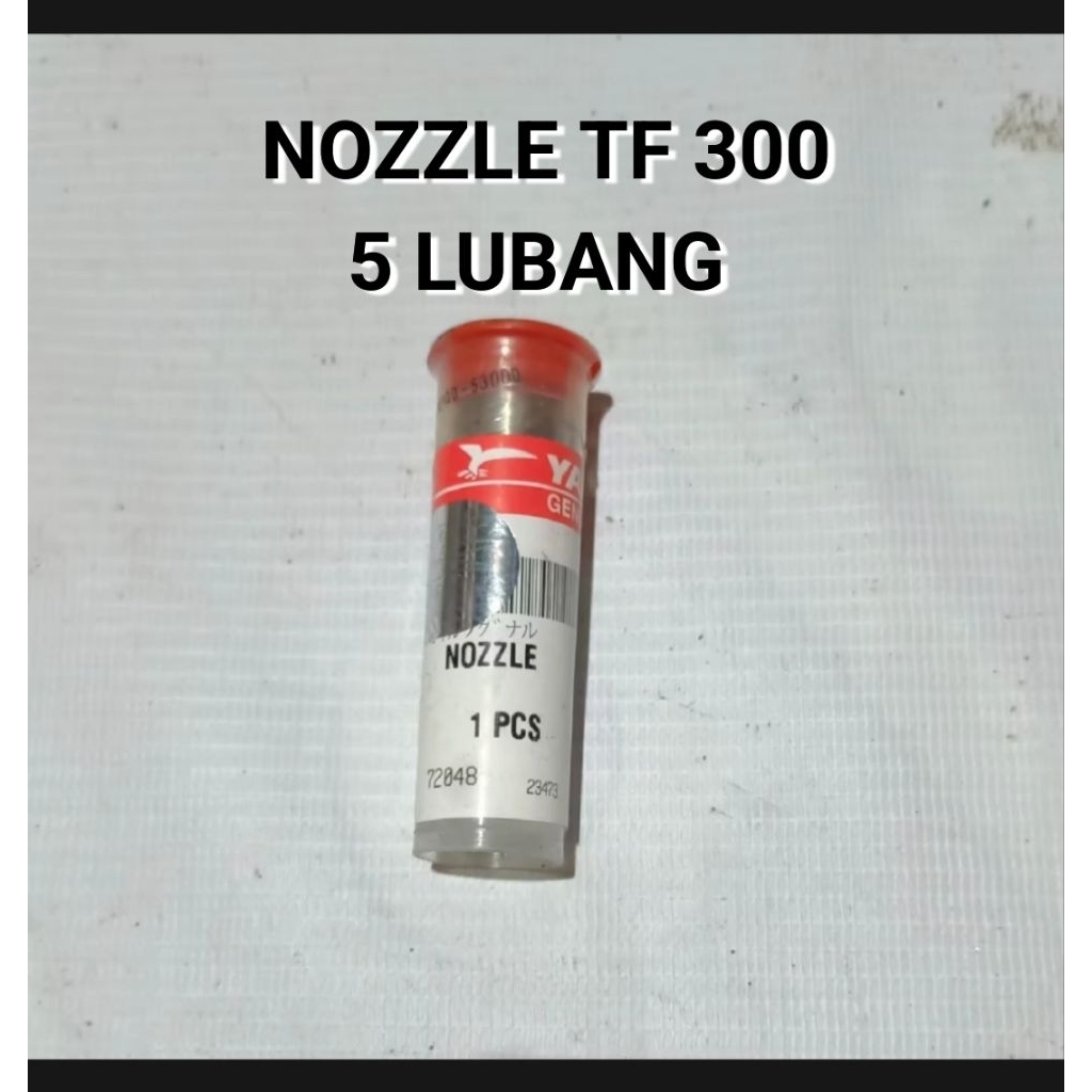 NOZZLE NOKSEL YANMAR TF 300 MESIN 30 PK / NOKSEL YANMAR TF 300 MESIN 30 PK 5 LUBANG