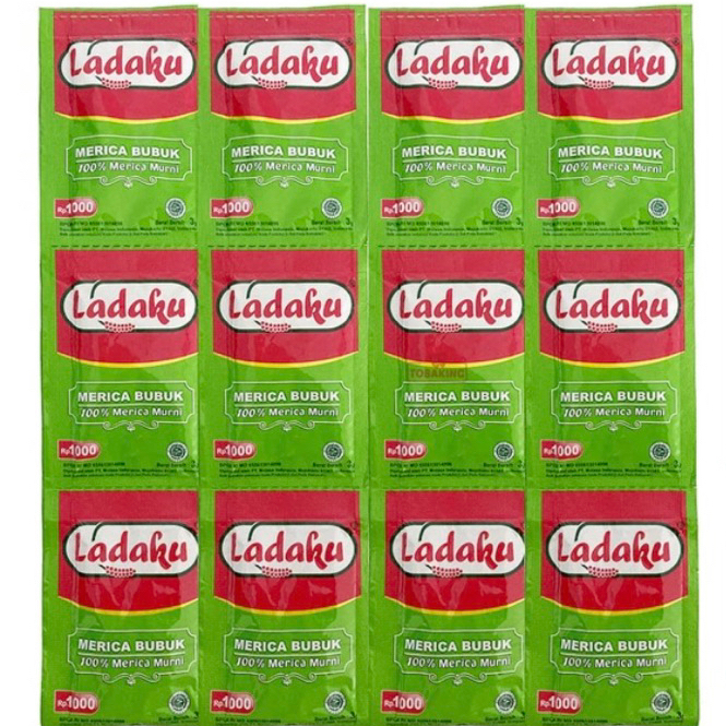 

Ladaku Merica Bubuk Murni Renceng 12 sachet