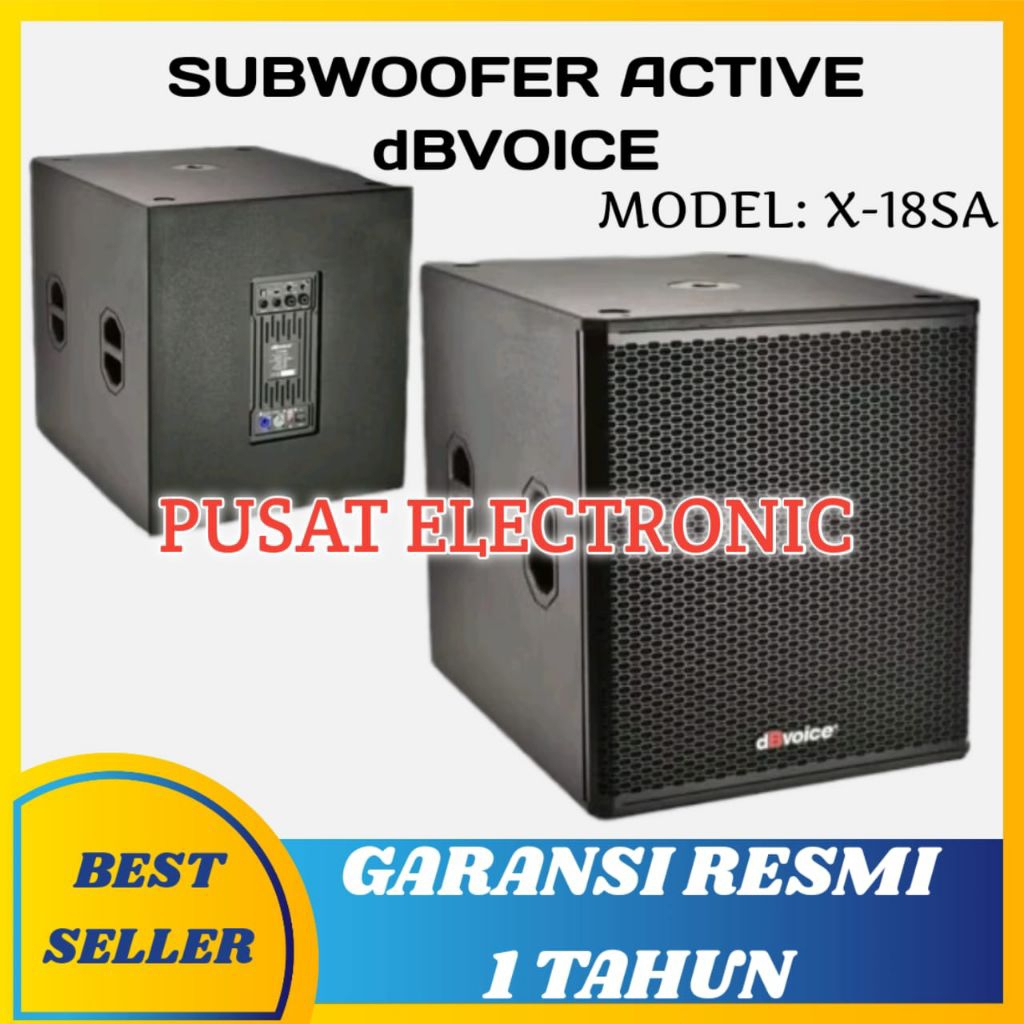 Subwoofer Aktif dBvoice X18sa Original subwoofer aktif dbvoice 18inch Garansi resmi