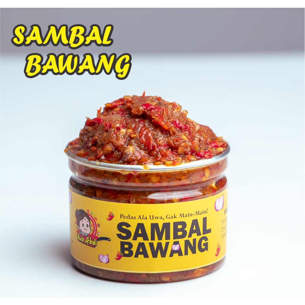 

SAMBAL UWA - Sambal Bawang 120g | Pedas Ala Uwa, Gak Main-Main!