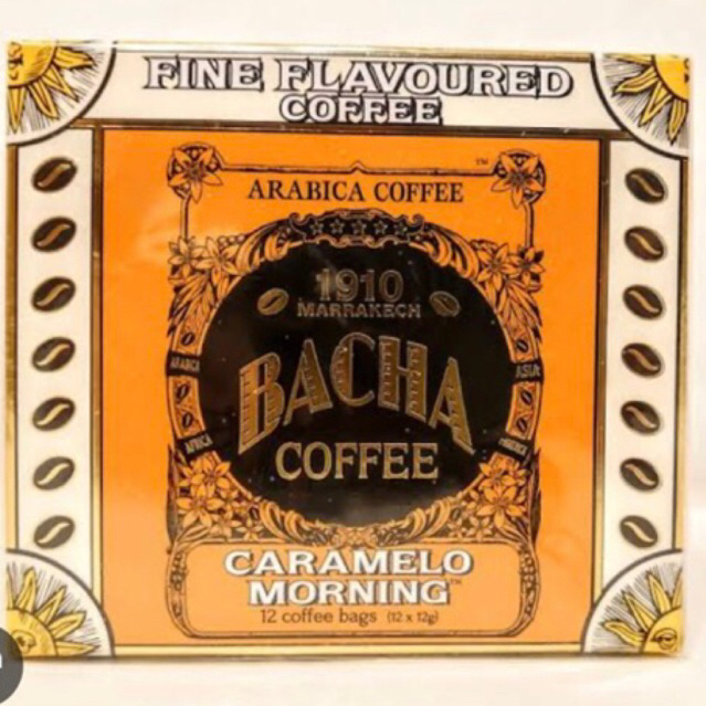 

Caramelo Morning Bacha Coffee Gift Box isi 12 bags kopi drip arabika arabica