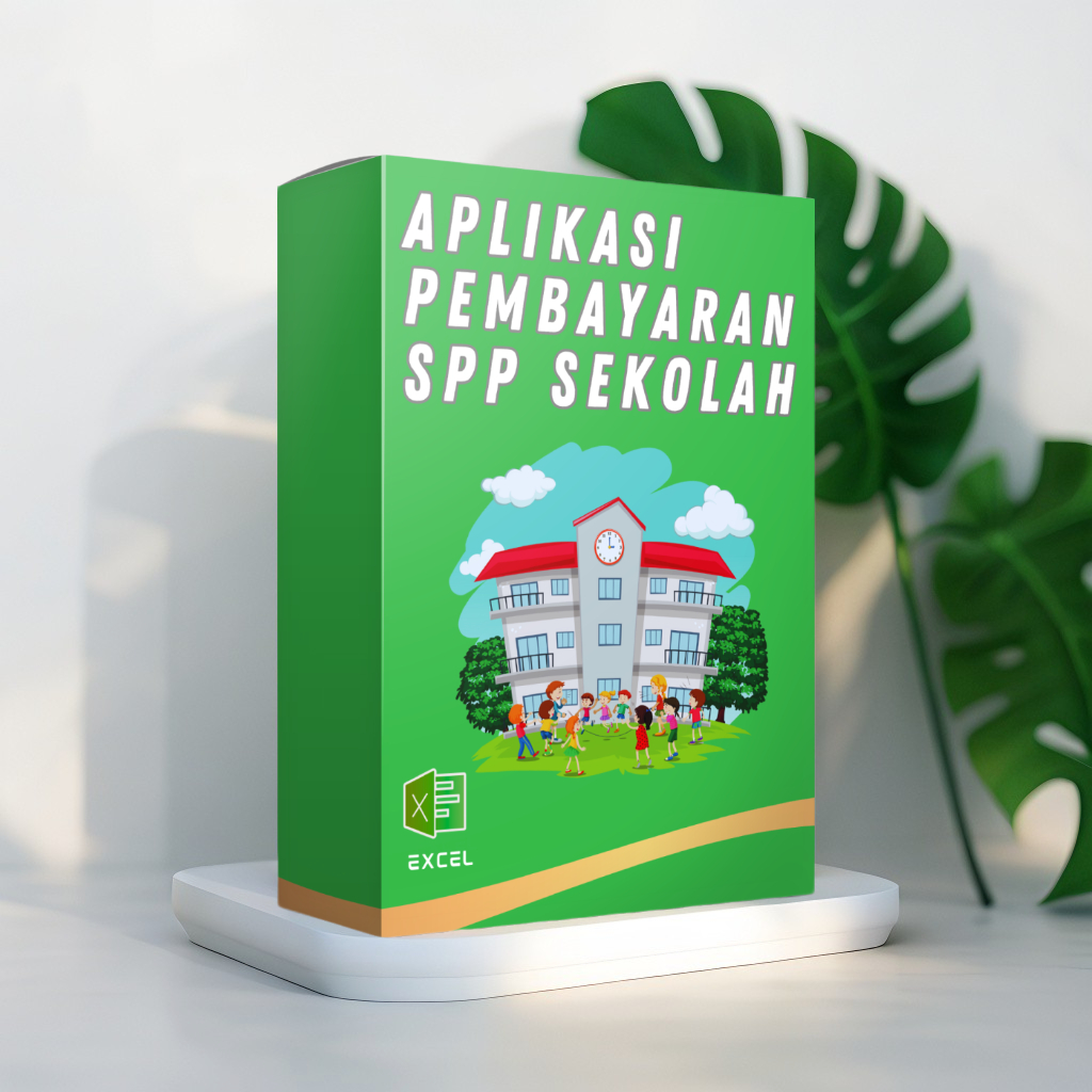APLIKASI PEMBAYARAN SPP SEKOLAH - Program Excel Macro Pembayaran Keuangan SPP Sekolah