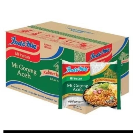 

INDOMIE GORENG ACEH - 1 DUS ISI 40 PCS - HARGA PROMO - GRATIS ONGKIR