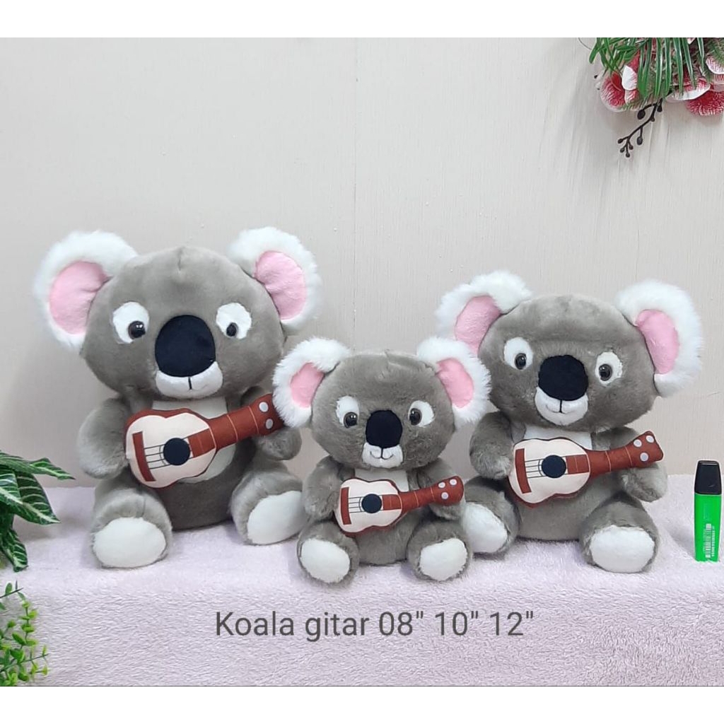 Boneka Lucu Import Koala Gitar