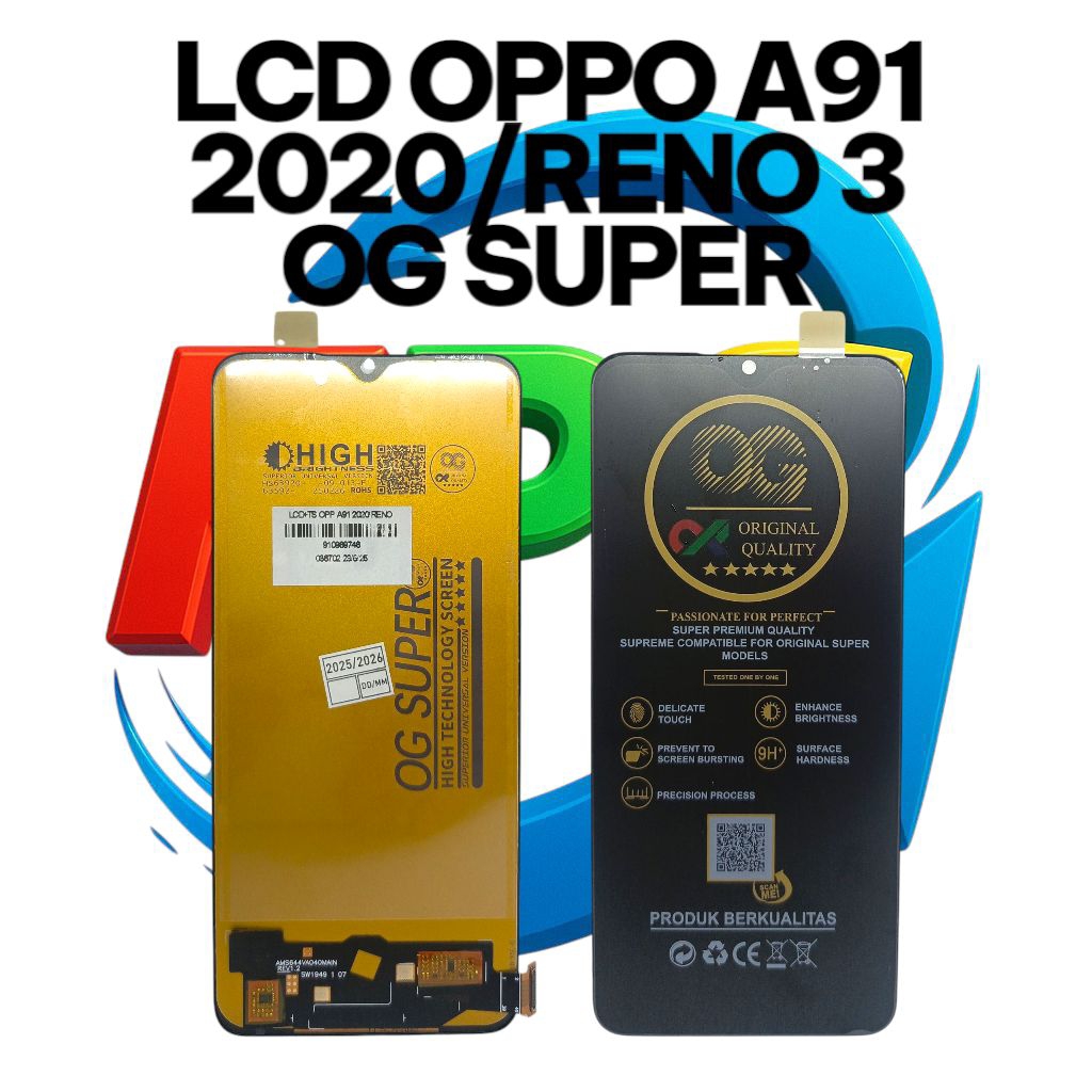 LCD OPPO A91 2020/RENO 3 ORI OG SUPER