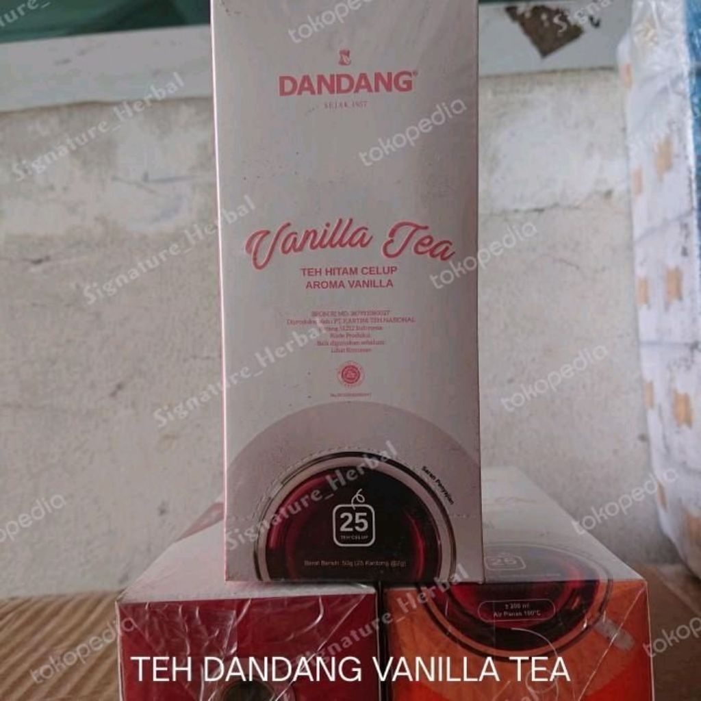 

Teh Celup Dandang Vanilla 25 Pcs